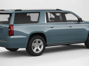 Chevrolet Suburban 2020 3D Model