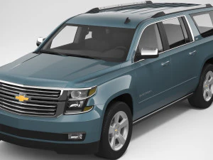Chevrolet Suburban 2020 3D Model