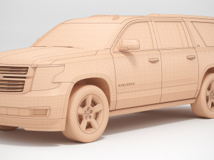 Chevrolet Suburban 2020 Modèle 3D