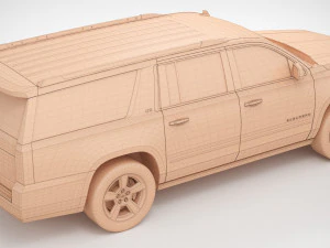 Chevrolet Suburban 2020 3D Model