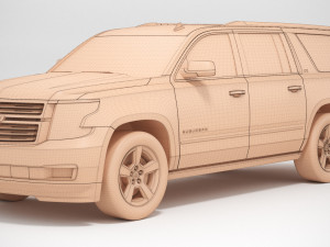 Chevrolet Suburban 2020 Modèle 3D