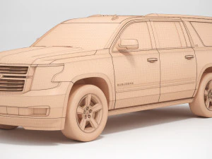 Chevrolet Suburban 2020 3D Model