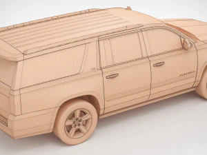 Chevrolet Suburban 2020 3D Model
