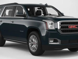 GMC Yukon 2020 3D Model