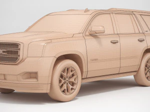 GMC Yukon 2020 3D Model