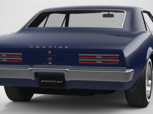 Pontiac Firebird 1967 Custom 3D Model