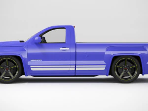 2018 GMC Sierra 1500 personalizado Modelo 3D