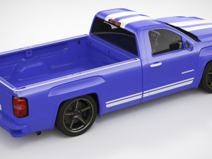 2018 GMC Sierra 1500 Custom 3D Model
