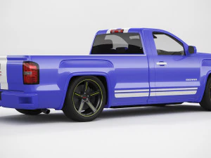 2018 GMC Sierra 1500 personalizado Modelo 3D