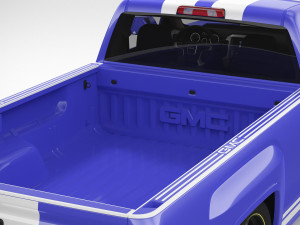 2018 GMC Sierra 1500 Custom 3D Model