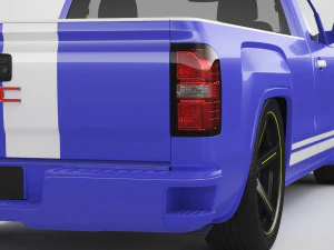 2018 GMC Sierra 1500 personalizado Modelo 3D