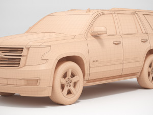 Chevrolet Tahoe 2020 Model 3D