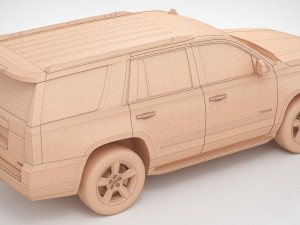 Chevrolet Tahoe 2020 Model 3D
