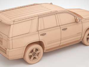 Chevrolet Tahoe 2020 Model 3D
