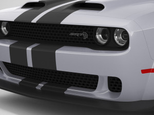 Dodge Challenger Hellcat Widebody 2022 3D-Modell