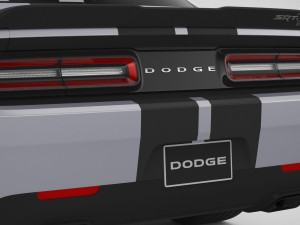 Dodge Challenger Hellcat Widebody 2022 3D-Modell