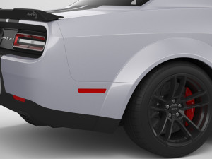 Dodge Challenger Hellcat Widebody 2022 3D-Modell