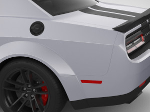 Dodge Challenger Hellcat Widebody 2022 3D-Modell