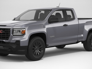 GMC Canyon 2022 3D Model