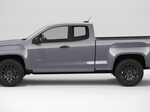 GMC Canyon 2022 3D Model