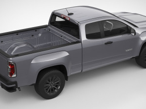 GMC Canyon 2022 3D Model