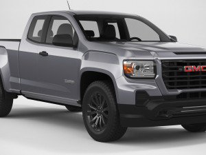 GMC Canyon 2022 3D Model