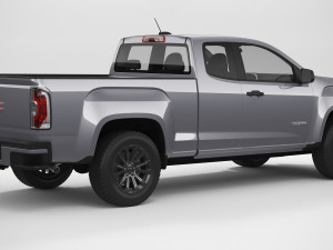 GMC Canyon 2022 3D Model