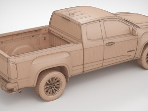 GMC Canyon 2022 3D Model