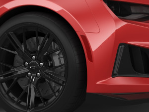 Chevrolet Camaro ZL1 2022 3D Model