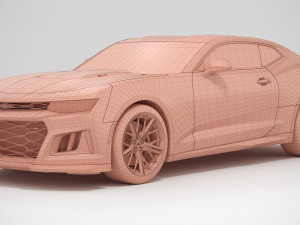 Chevrolet Camaro ZL1 2022 3D Model