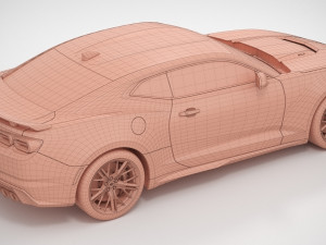 Chevrolet Camaro ZL1 2022 3D Model