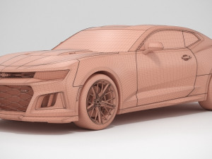 Chevrolet Camaro ZL1 2022 3D Model