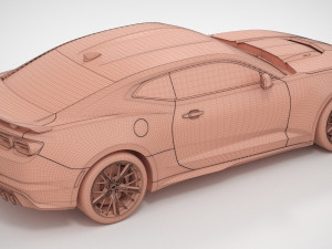Chevrolet Camaro ZL1 2022 3D Model
