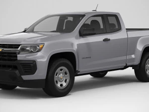Chevrolet Colorado 2022 3D Model