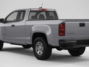 Chevrolet Colorado 2022 3D Model