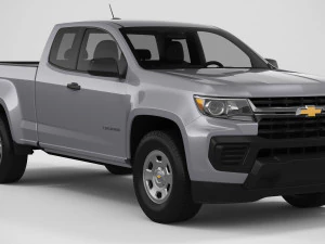Chevrolet Colorado 2022 3D Model