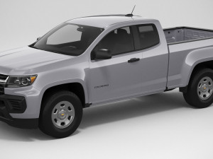 Chevrolet Colorado 2022 Modelo 3D
