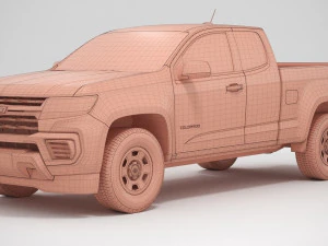 Chevrolet Colorado 2022 3D Model