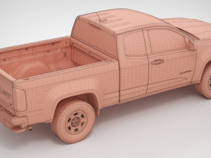 Chevrolet Colorado 2022 Modelo 3D