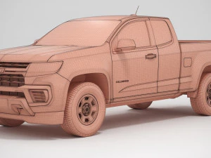 Chevrolet Colorado 2022 3D Model