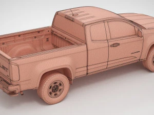 Chevrolet Colorado 2022 3D Model