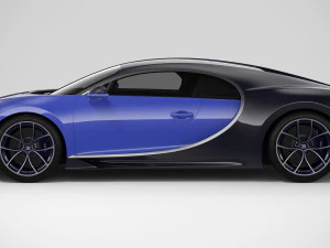 Bugatti Chiron 2023 3D Model