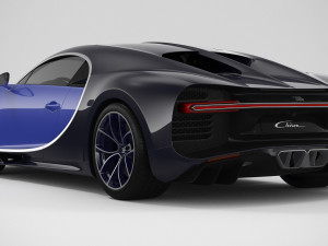Bugatti Chiron 2023 Modelo 3D
