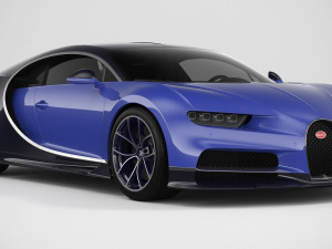 Bugatti Chiron 2023 Modelo 3D