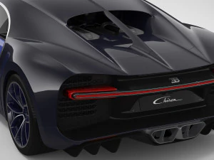 Bugatti Chiron 2023 3D Model