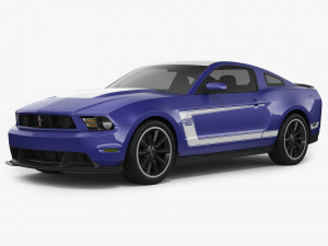 Boss 302 2012 Model 3D