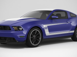 Boss 302 2012 3D Model