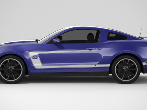 Boss 302 2012 3D Model
