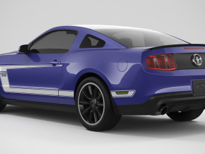 Boss 302 2012 3D Model