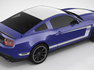 Boss 302 2012 3D Model